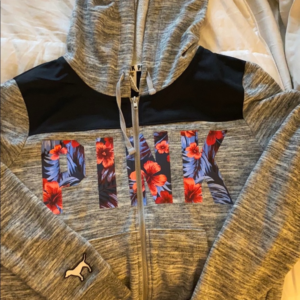 PINK ZIP UP